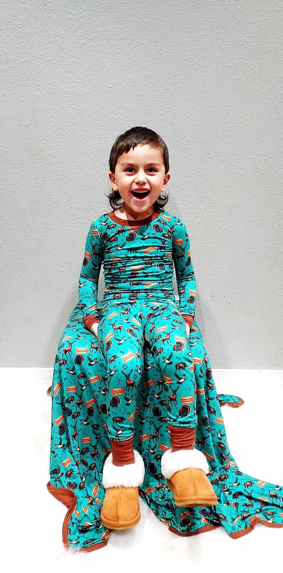 TEAL Bella-Breez Hunting Club Bamboo Set (FINAL SALE)