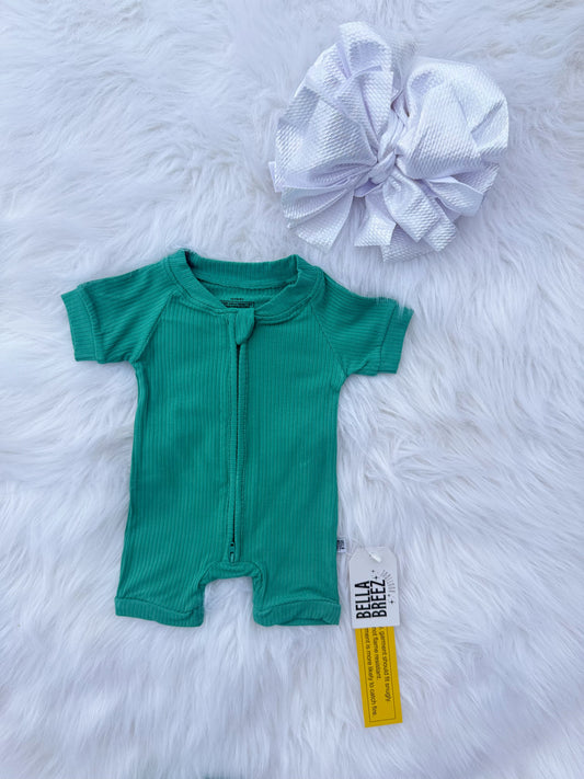 Lasso Lagoon Bamboo Shortie Romper