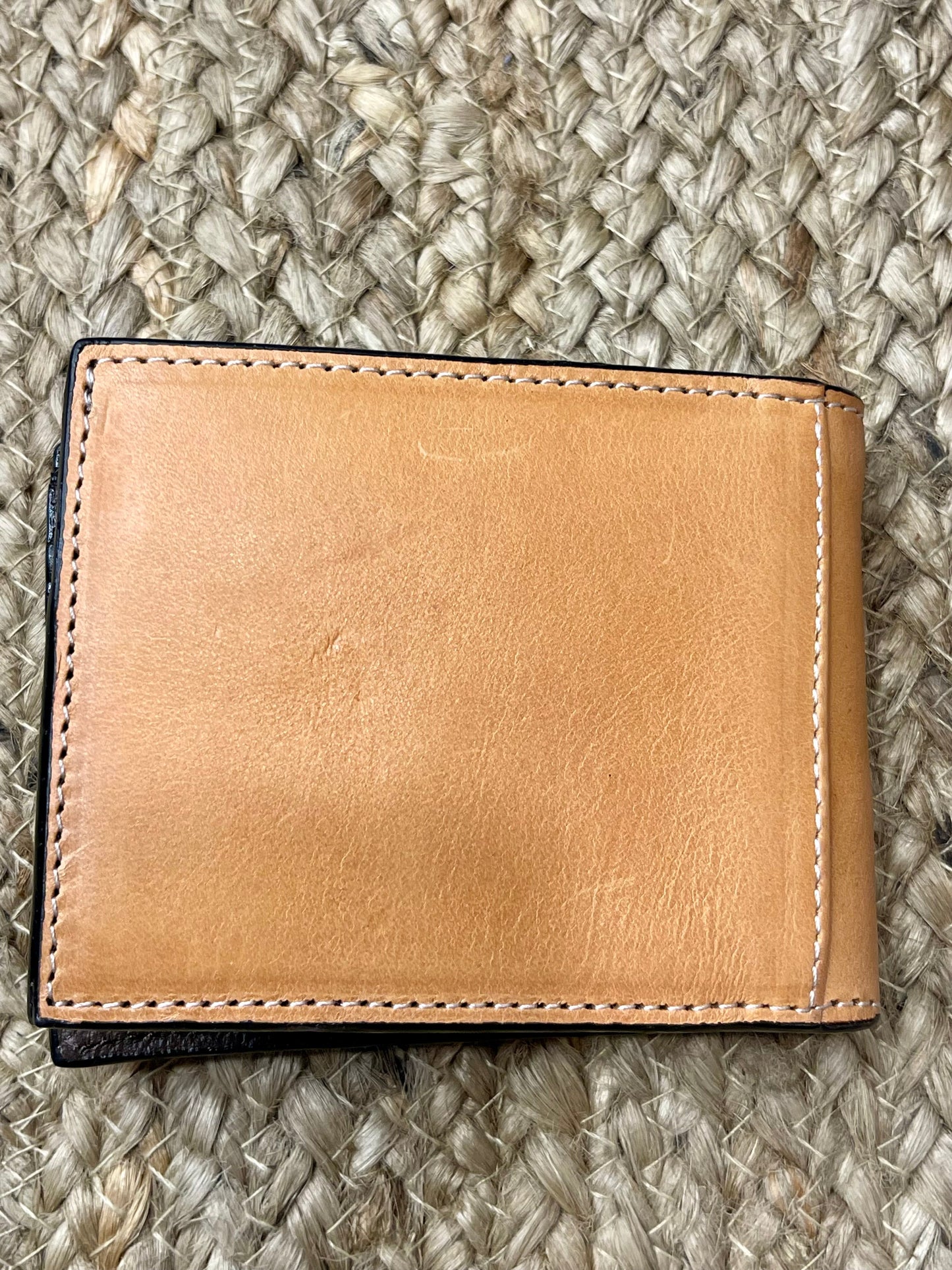 Tan Aztec Bi-Fold Wallet