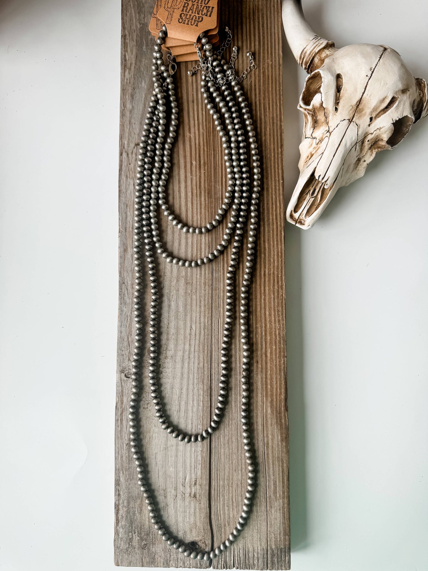 Western Bead Necklace 16” 18” 28” 36”