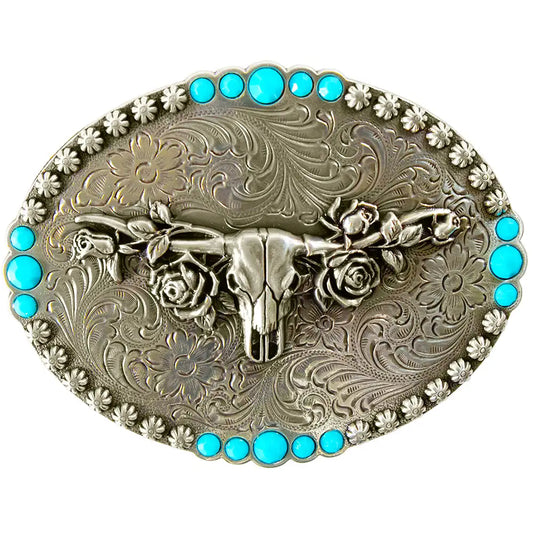 Nocona Desert Rose - Belt Buckle
