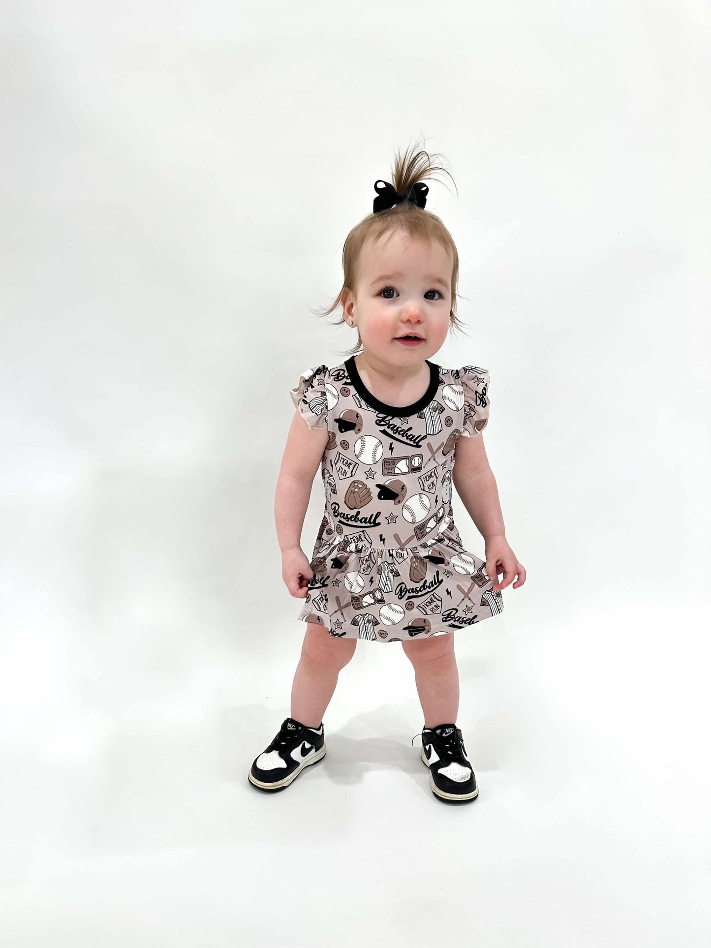 Game Day Bamboo Skirted Romper (FINAL SALE)