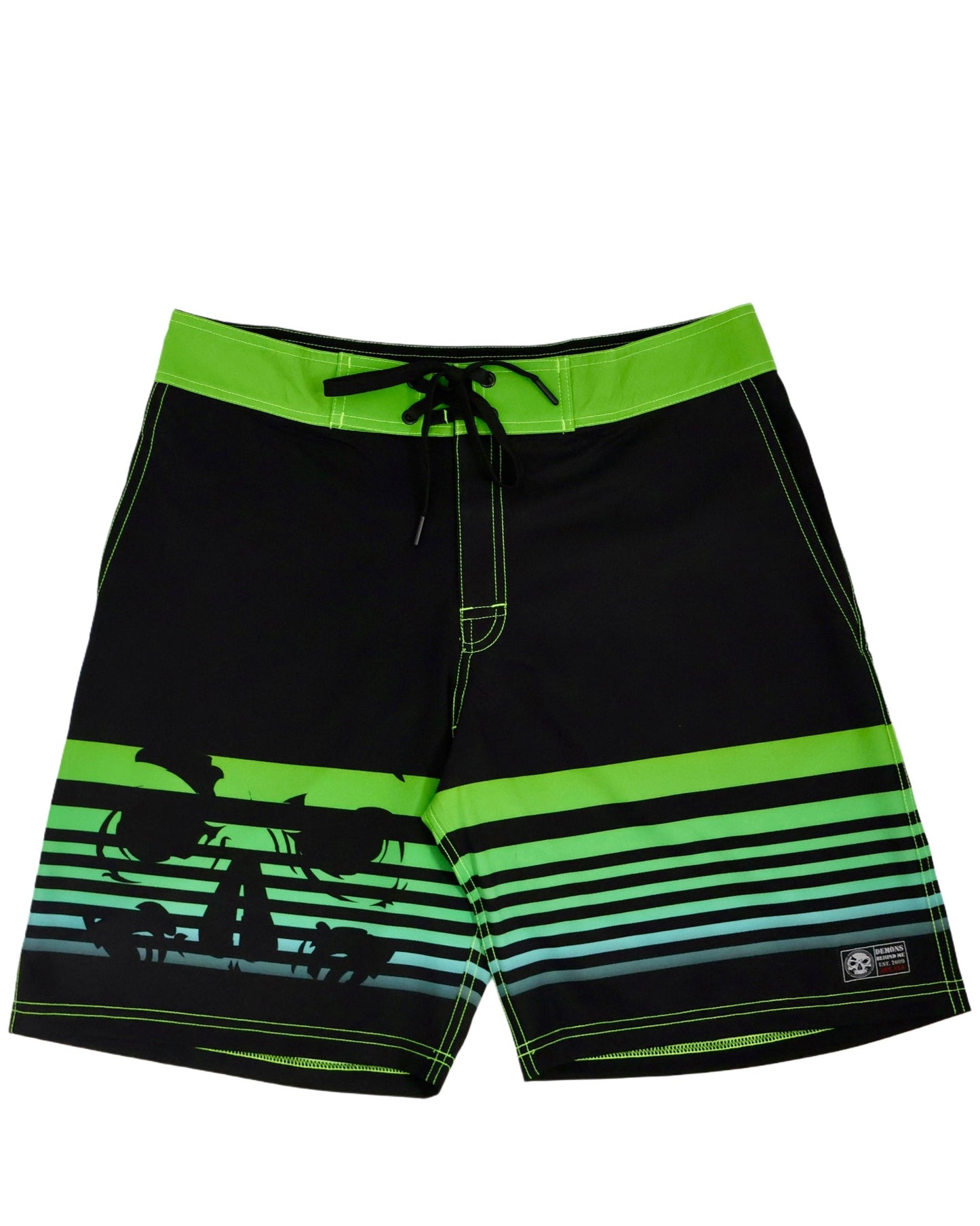 "Sunset" Premium 4-Way Stretch Board Short