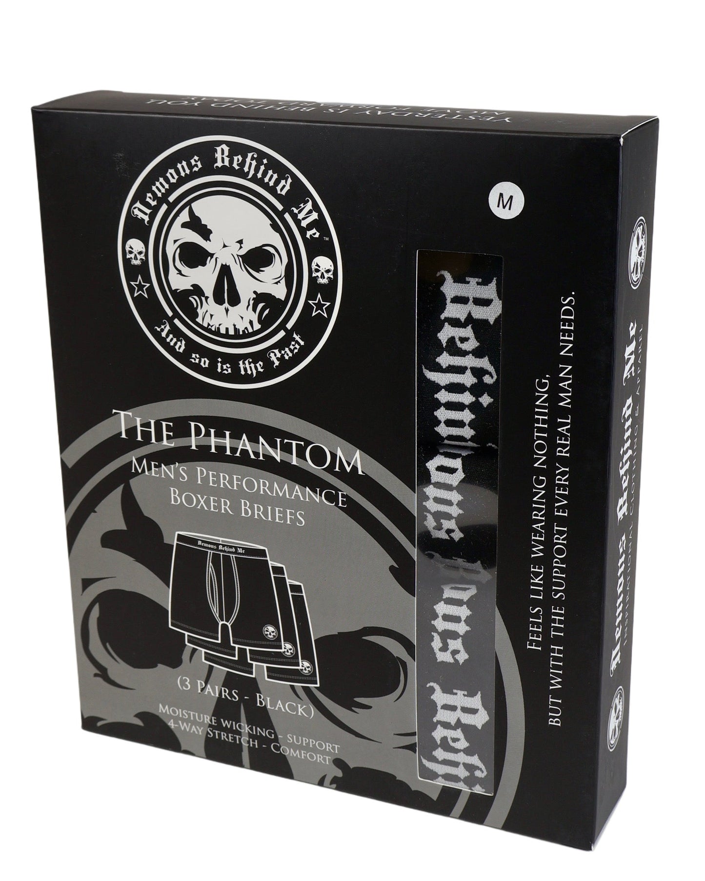 "Phantom" Performance Boxer Briefs - 3 Pack