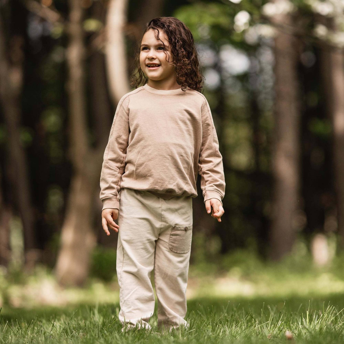 Acid Wash Toddler Sweatshirt Set: