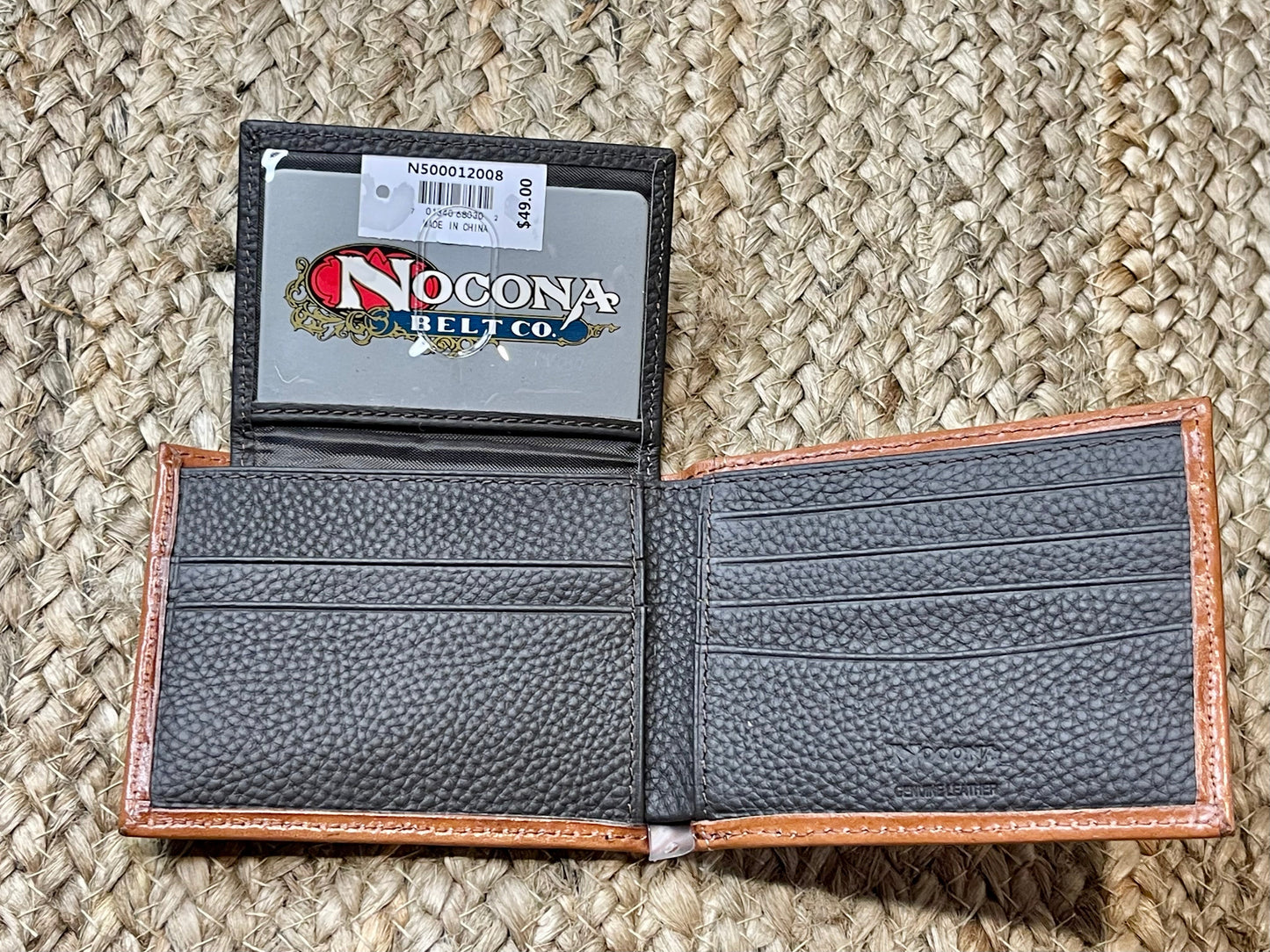 Sunflower Tooled Bi-Fold Wallet