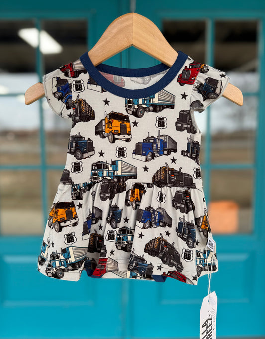 Route BB Bamboo Skirted Romper