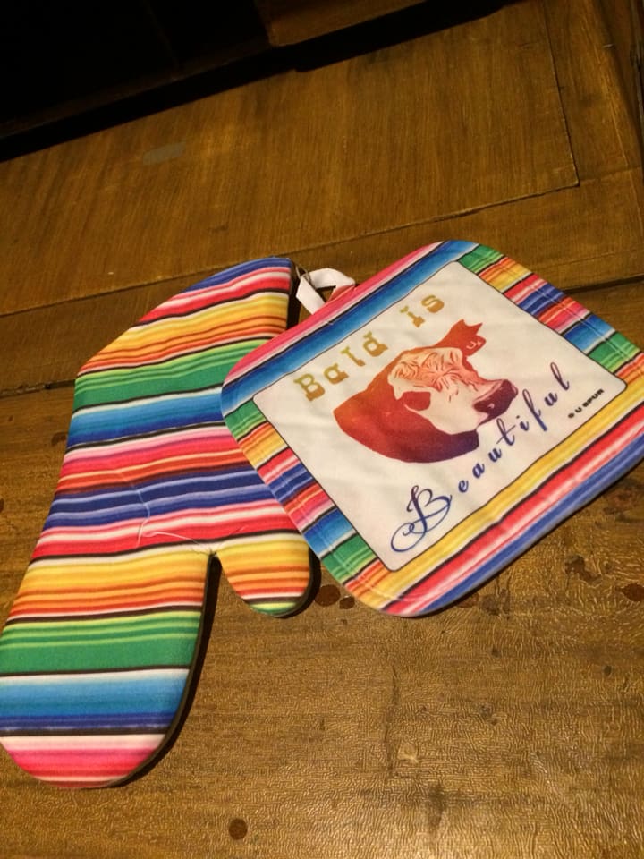 Hot Pad/Oven Mitt Set