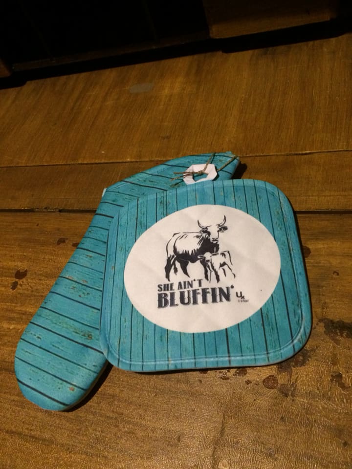 Hot Pad/Oven Mitt Set