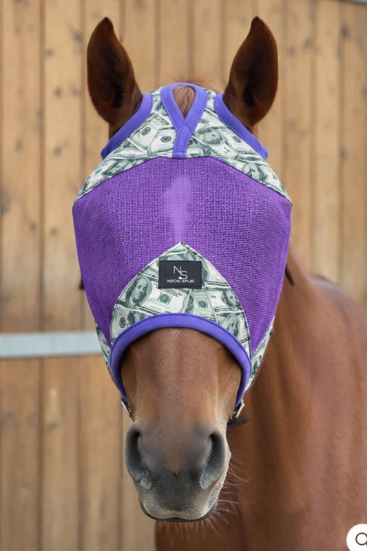 Entry Fees Fly Mask - Purple