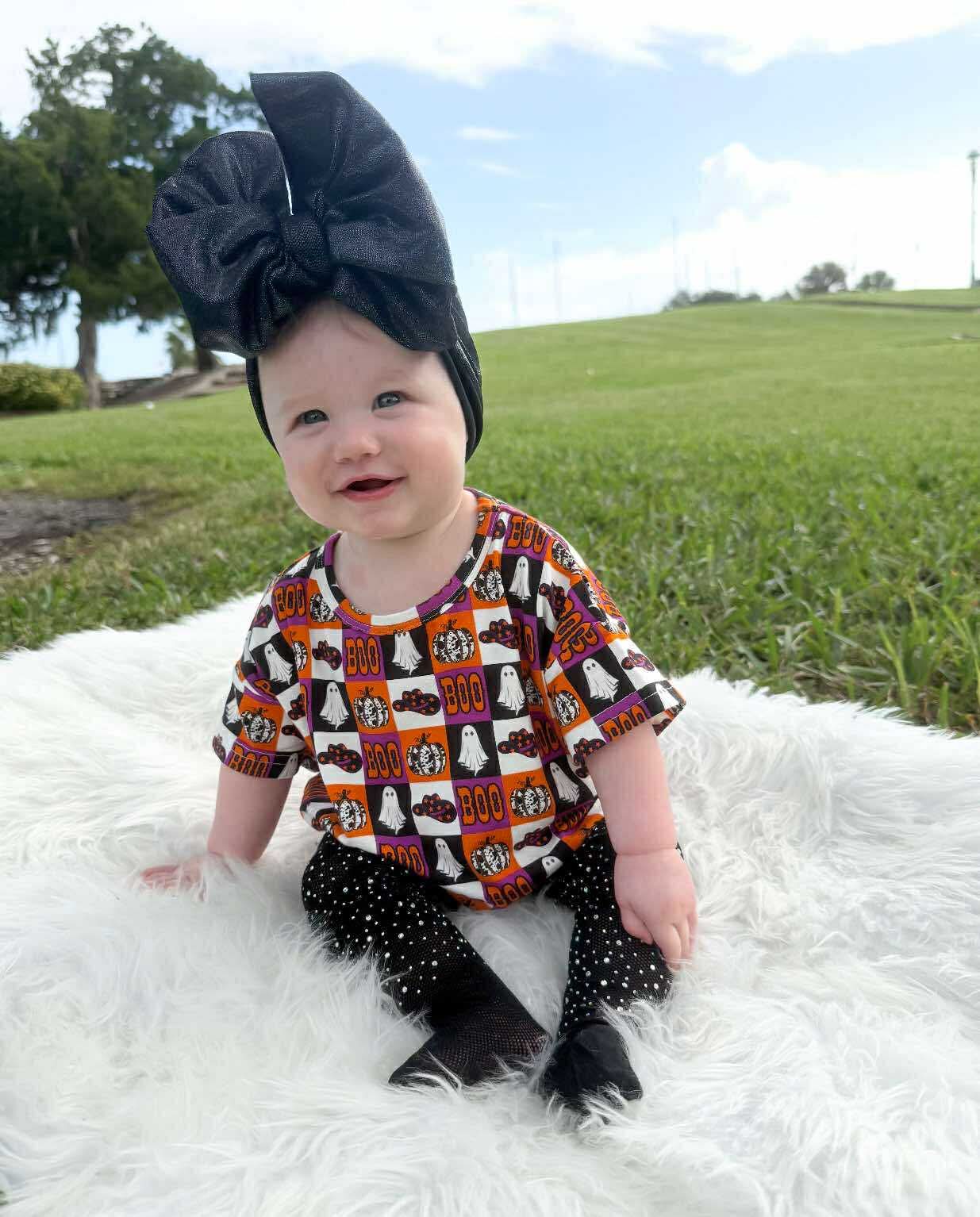 BOO Oversized Bamboo Romper (FINAL SALE)- ALL SIZES