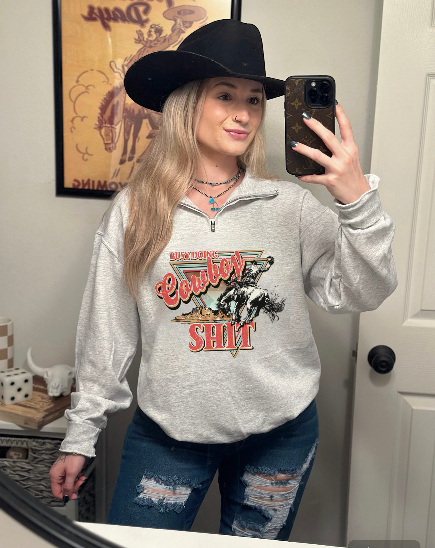 Cowboy Sh!t Quarter Zip