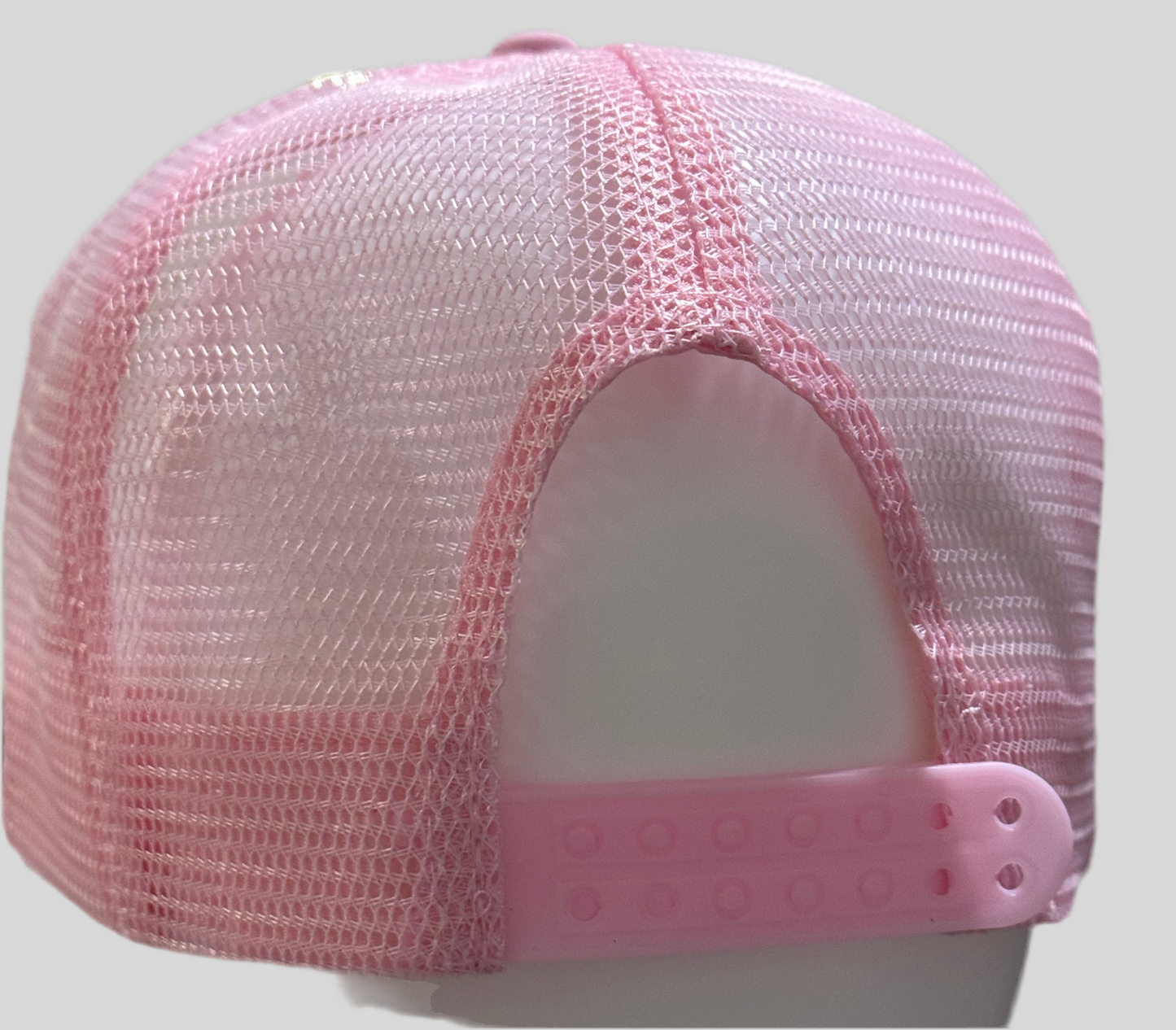 Cherry Groove Ladies Trucker Hat w/ Hat Chain