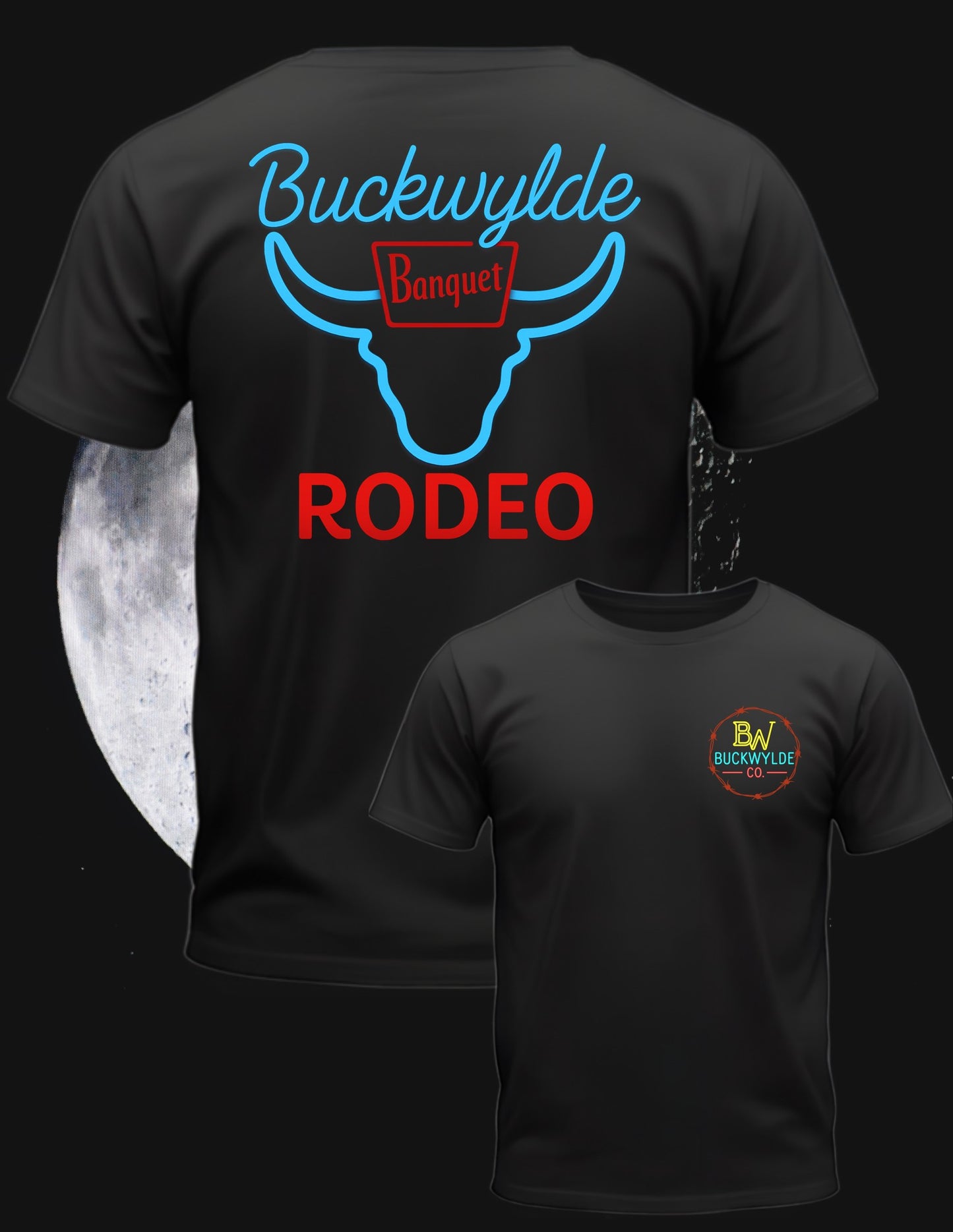 Buckwylde Neon Stampede 'Coors Banquet Dreams' T-Shirt