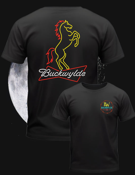 Buckwylde Neon Stampede 'Budweiser II Dreams' T-Shirt