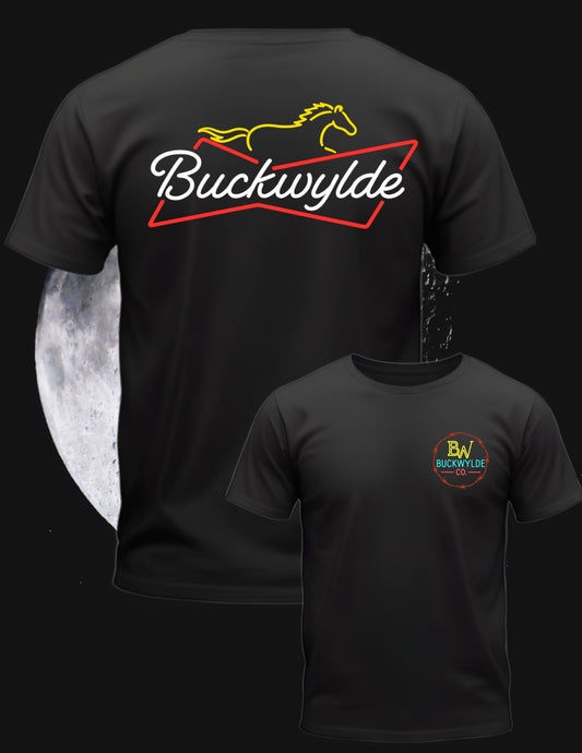 Buckwylde Neon Stampede 'Budweiser Dreams' T-Shirt
