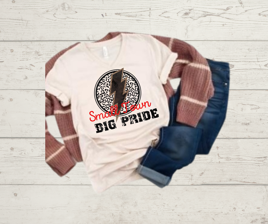 SMALL TOWN, BIG PRIDE GRAPHIC TEE