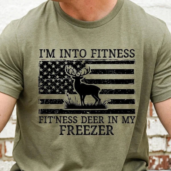 Fit'ness Deer In My Freezer Tee