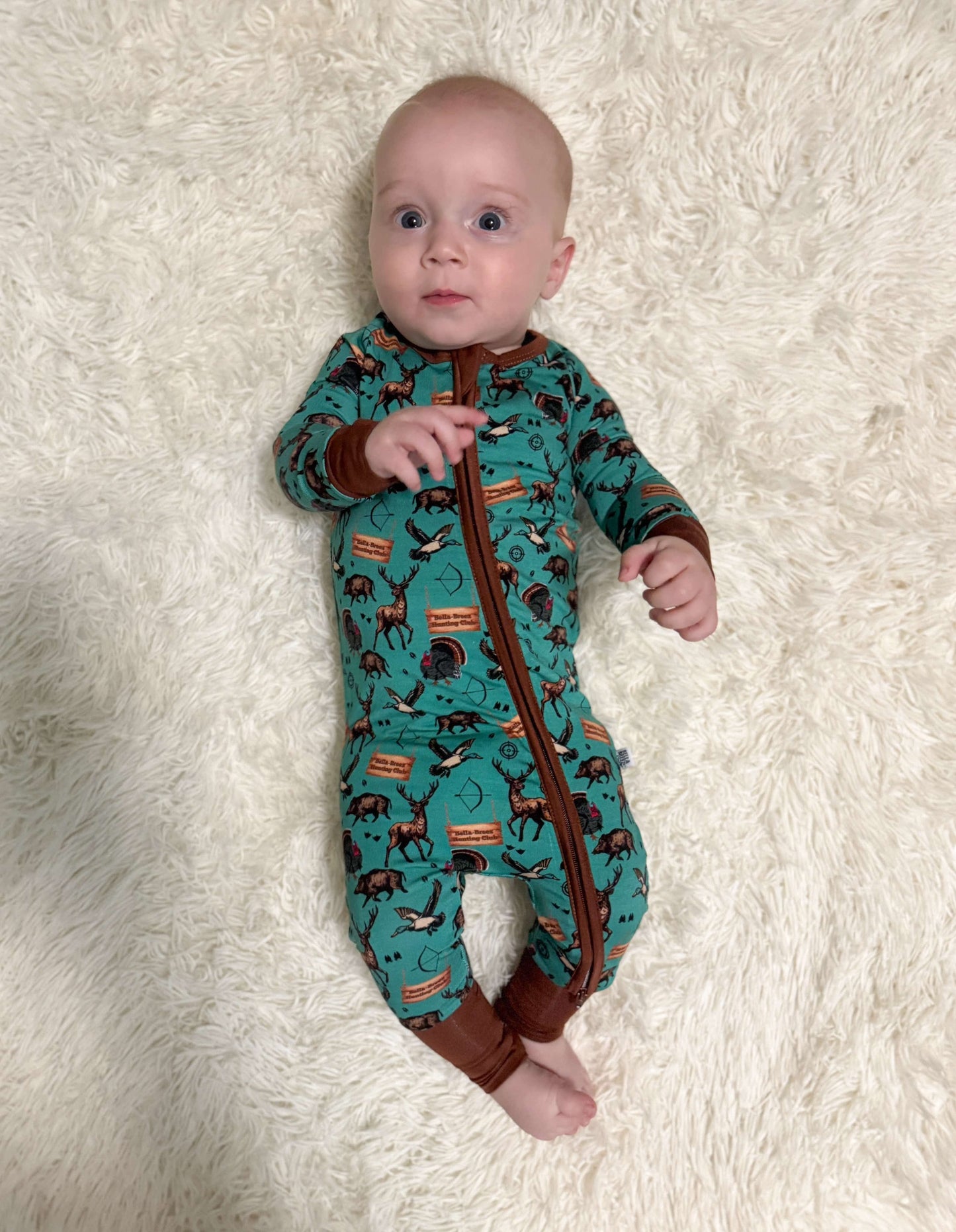 TEAL Bella-Breez Hunting Club Bamboo Sleeper READ DESCRIPTION (FINAL SALE)