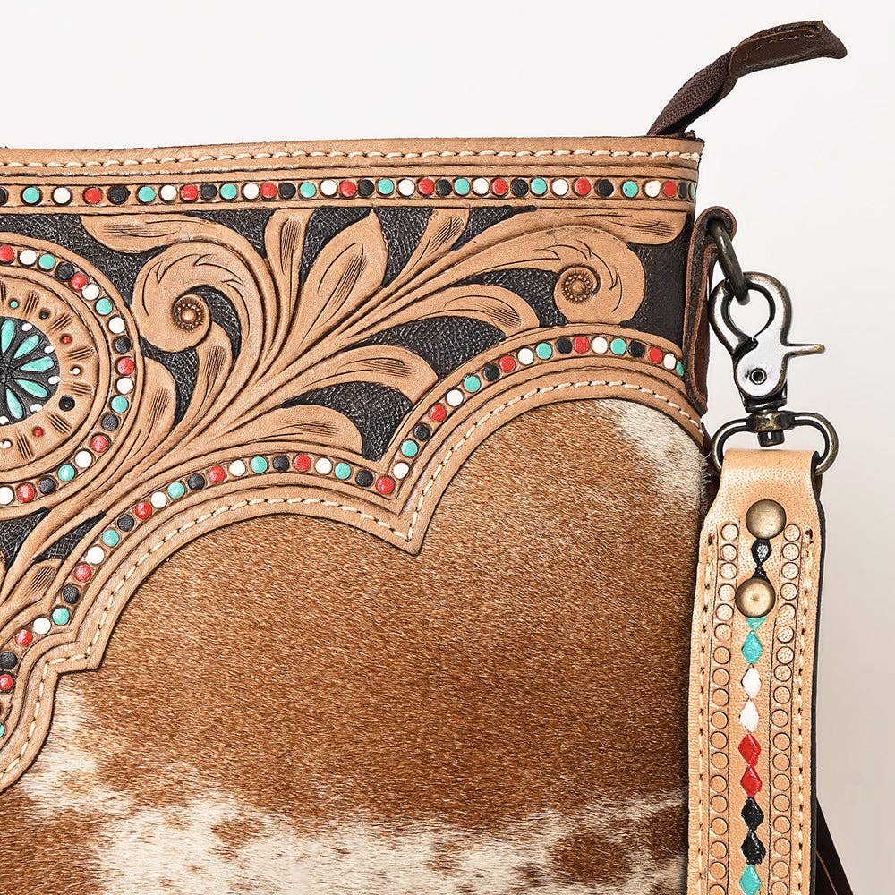 OHG123 Crossbody Genuine Leather women bag western Bag