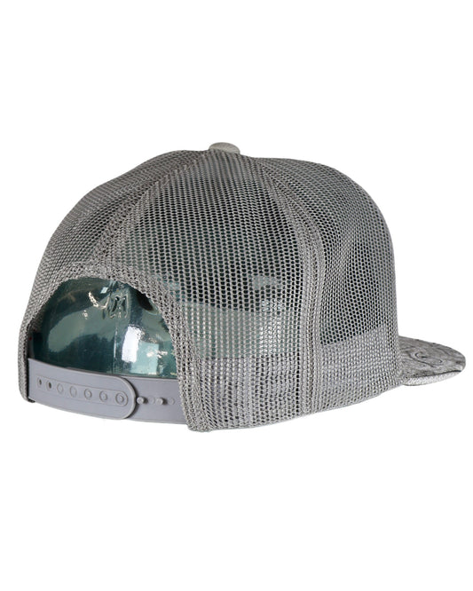 Gray Bandana Bill Snapback