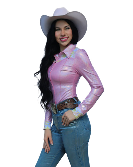 Dolly Pearl Snap Rodeo Shirt