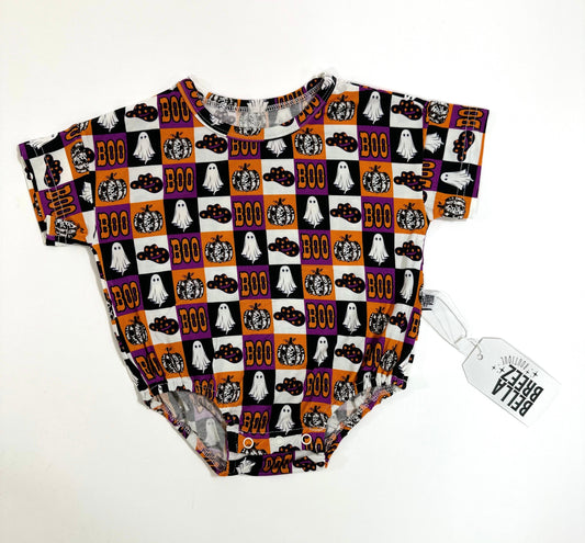 BOO Oversized Bamboo Romper (FINAL SALE)- ALL SIZES