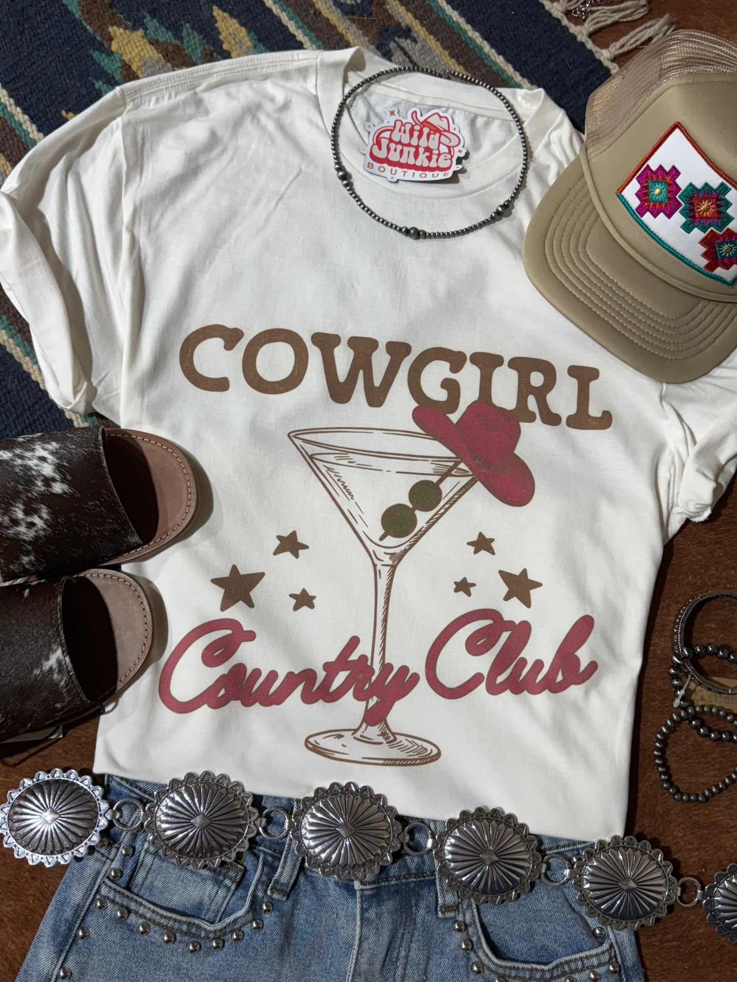 Cowgirl Country Club Graphic Tee