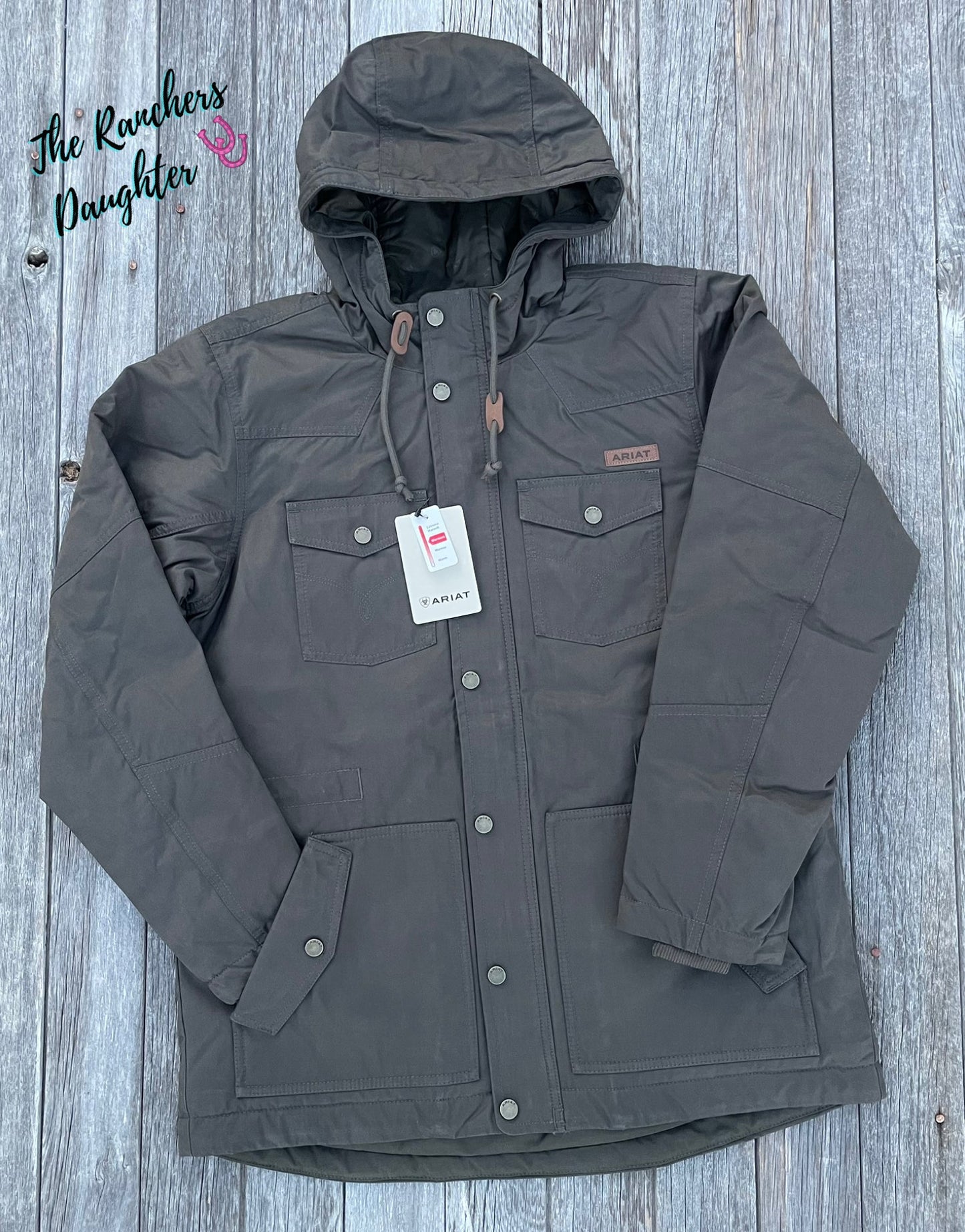 Ariat Women's Earth Western Yoke Grizzly Insulated Parka