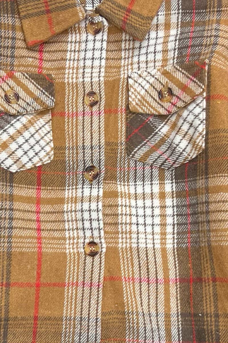 Brown Plaid Flannel