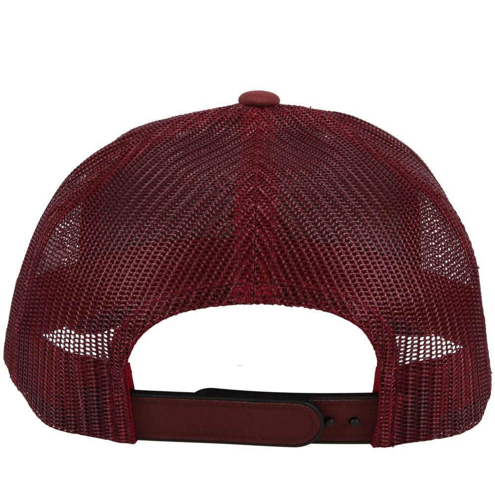 HOOey University of Montana (White/Maroon) - Trucker Cap