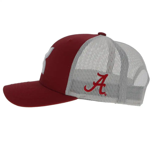 HOOey University Of Alabama (Crimson/Grey/White) - Trucker Cap