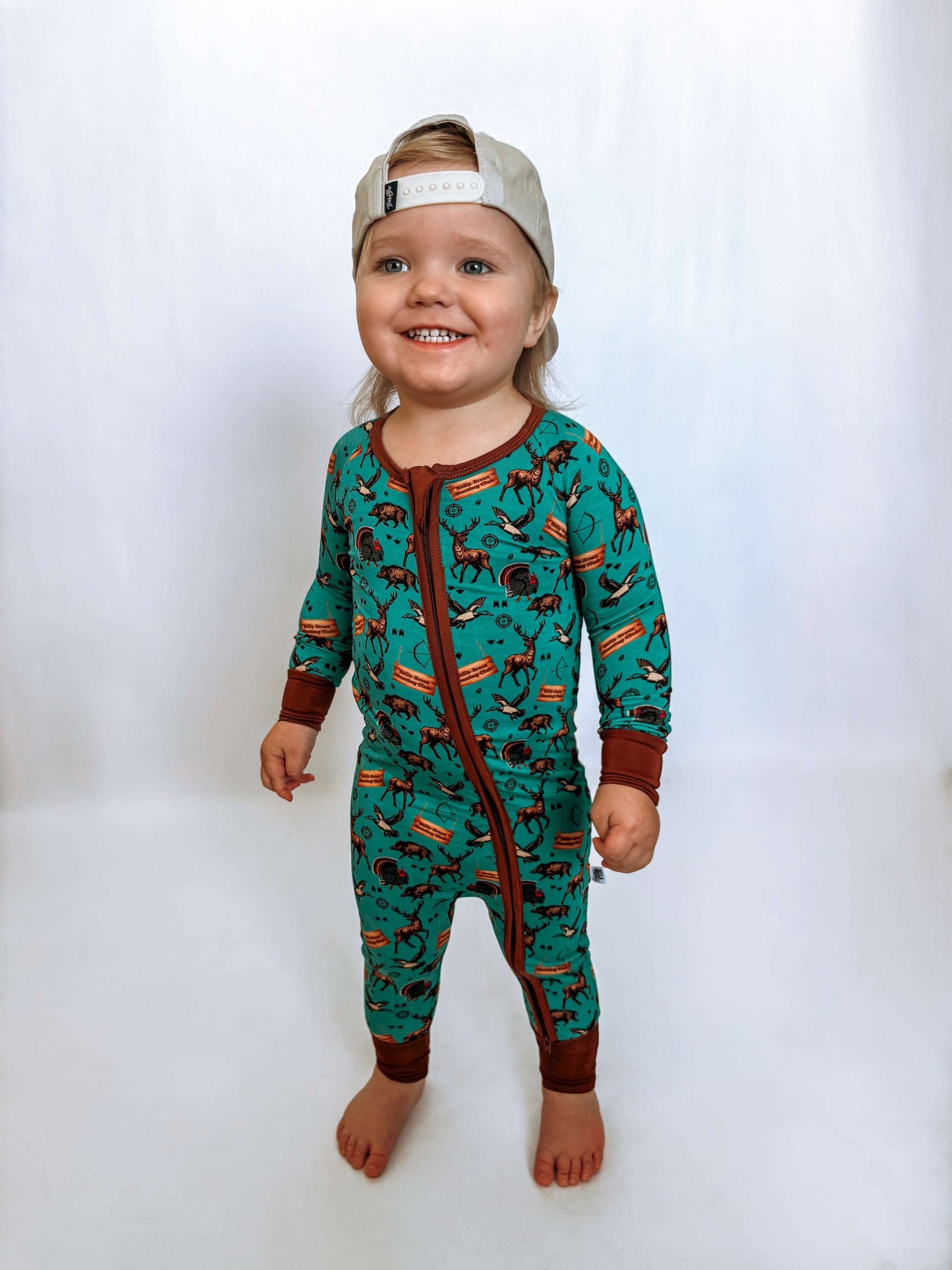 TEAL Bella-Breez Hunting Club Bamboo Sleeper READ DESCRIPTION (FINAL SALE)