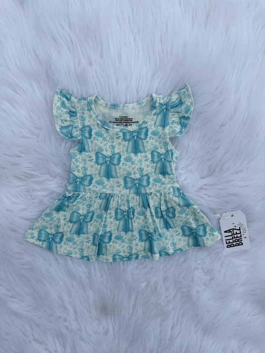 Blue Ribbon Dreams Bamboo Skirted Romper