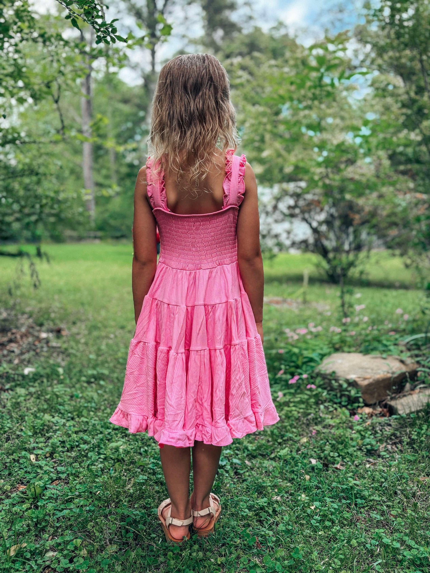 Ballerina Pink Bamboo Dress