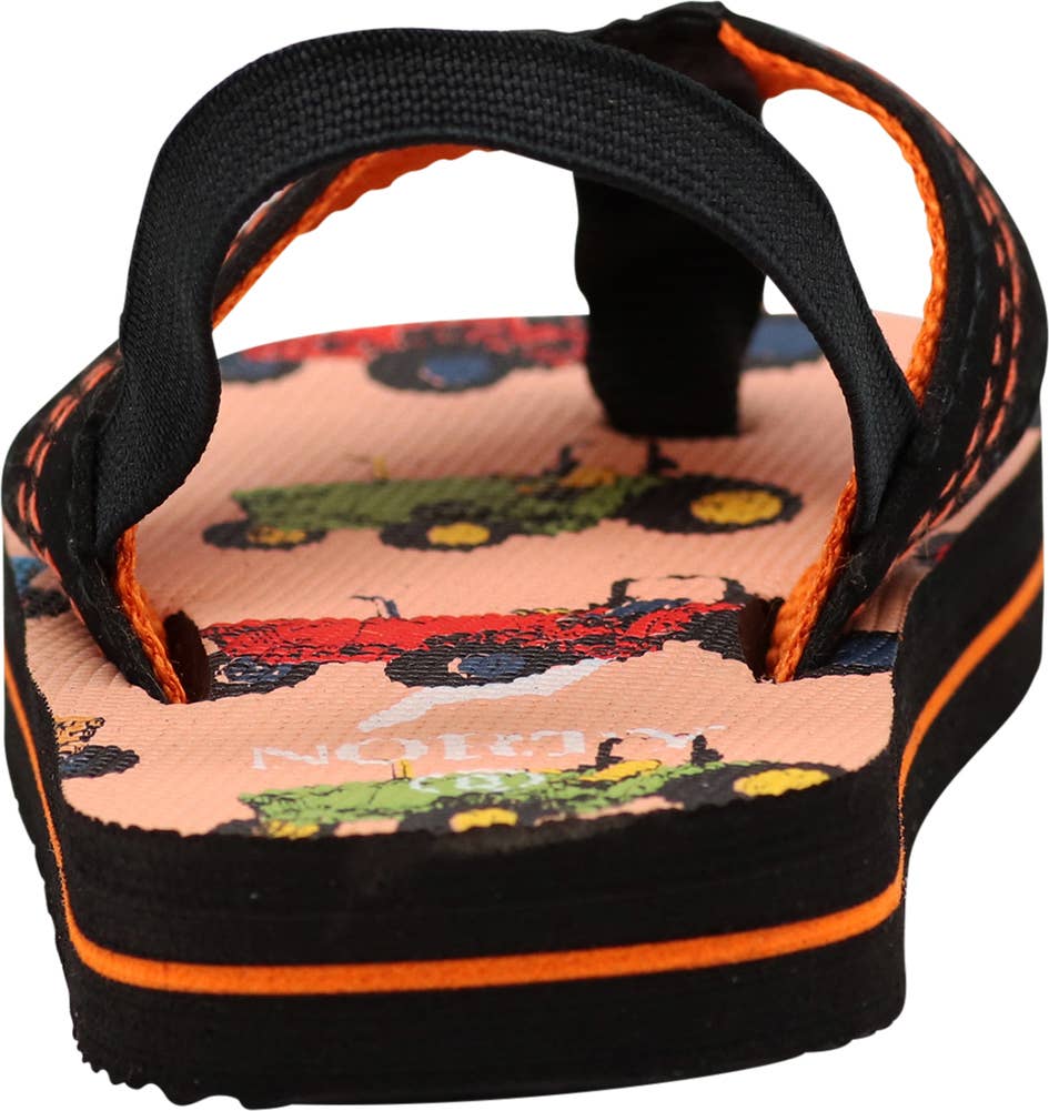 Norty Toddler Flip Flops for Kids Baby Boys Girls Elastic