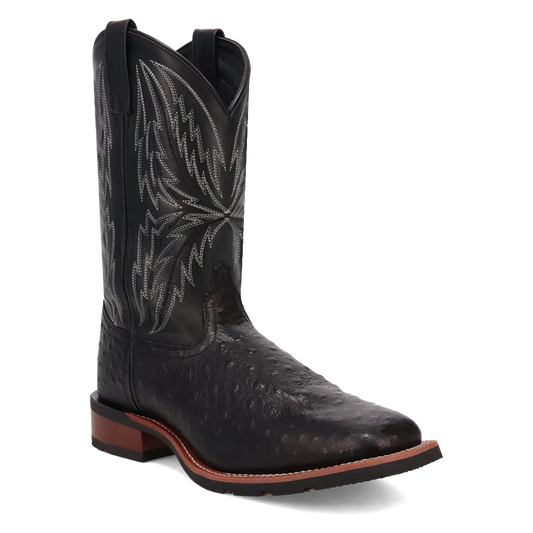 Laredo Stride - Men's Ostrich Leather Cowboy Boots