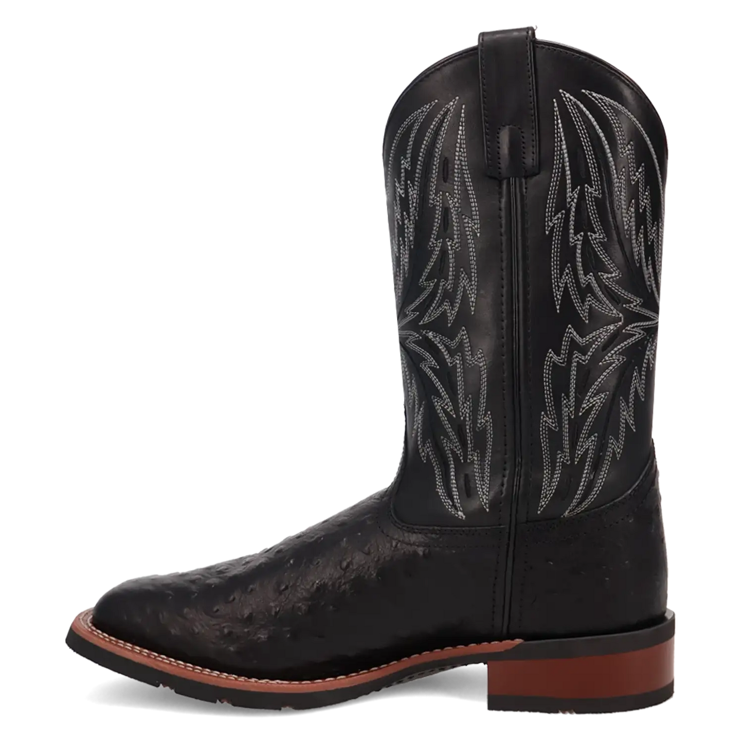 Laredo Stride - Men's Ostrich Leather Cowboy Boots