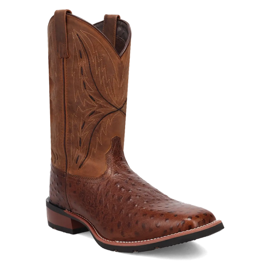 Laredo Stride - Men's Ostrich Leather Cowboy Boots