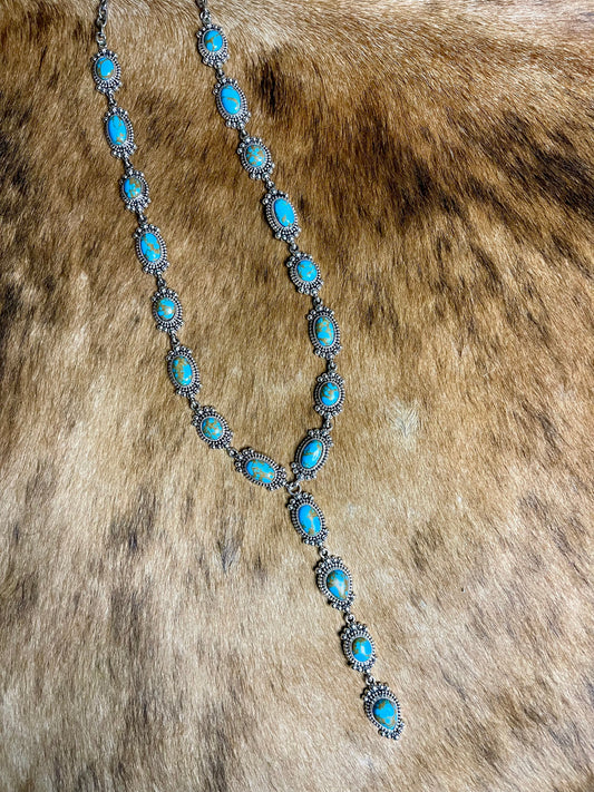 Texas Bay Necklace Earring Set