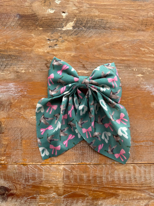 Printed sailor bows