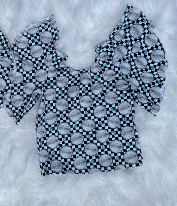 Disco Flutter Sleeve Leo (FINAL SALE)