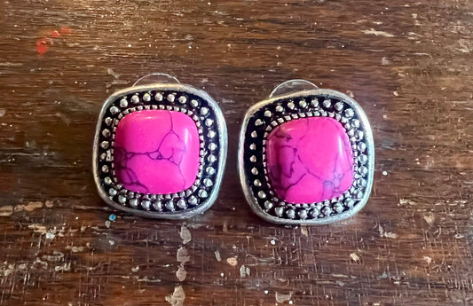 Southwestern Earrings Teardrop, Square, Triangle