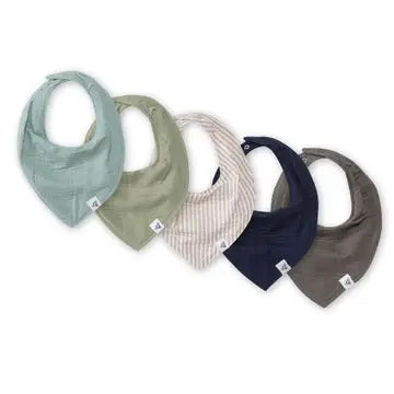 Organic Cotton Bandana Bibs