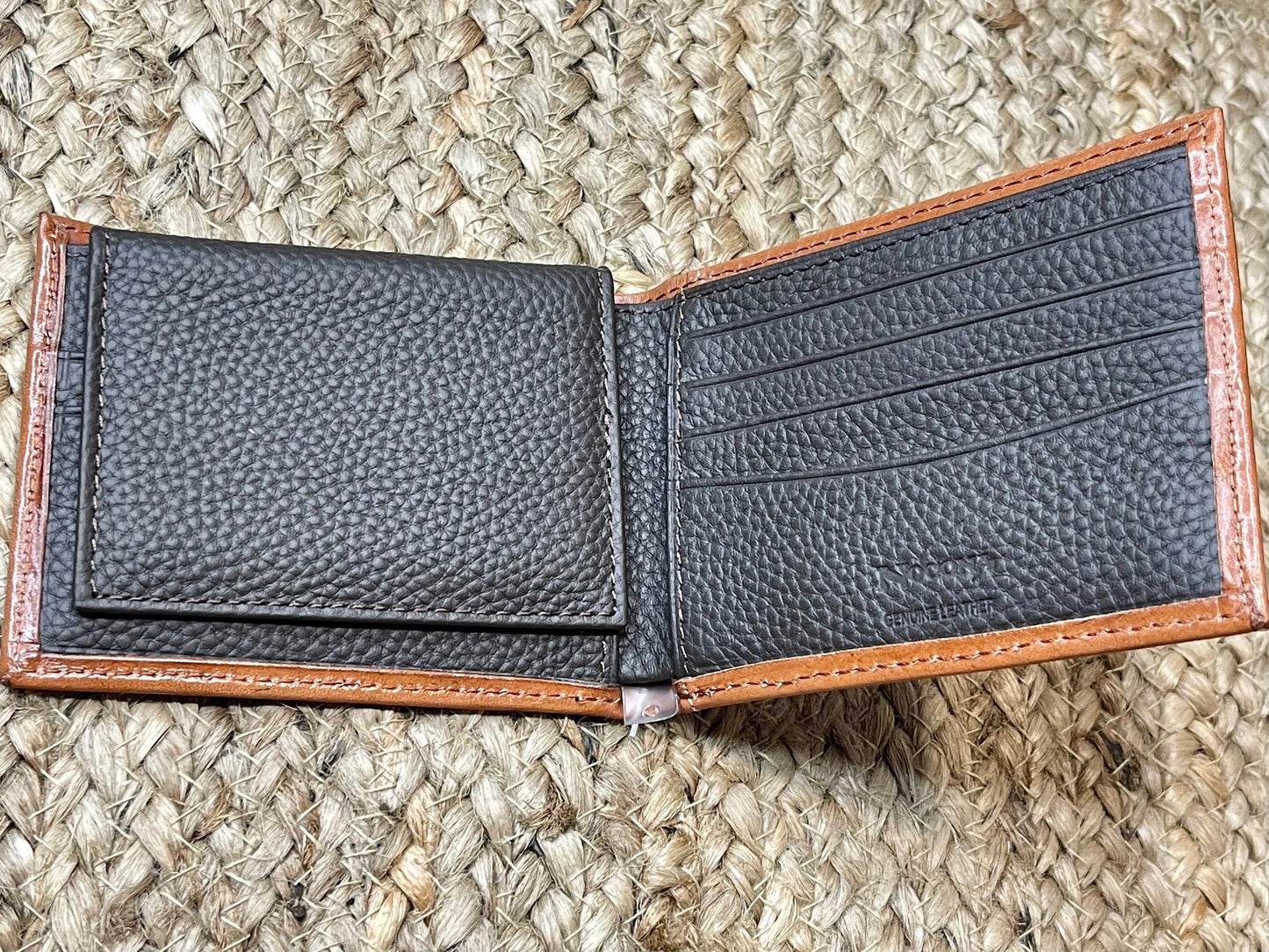 Sunflower Tooled Bi-Fold Wallet