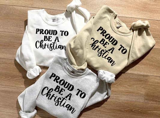 Proud to be a Christian