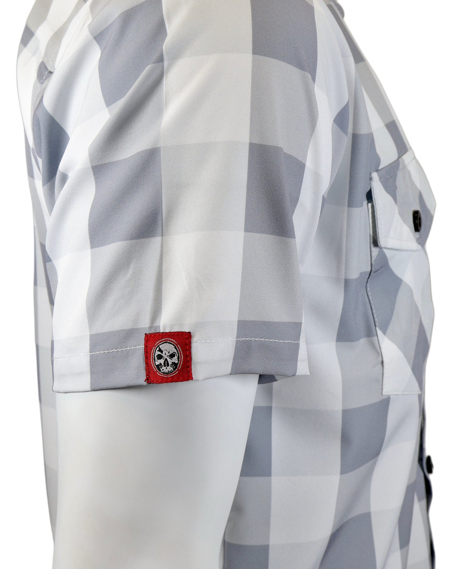 The "Great White" Light-Weight 4-Way Stretch Button Up