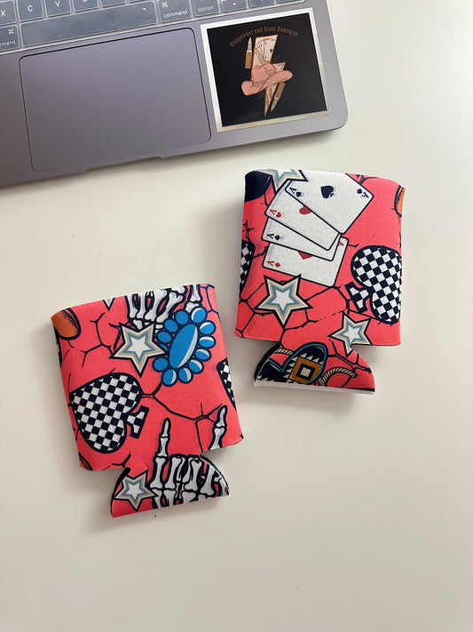 Disco Cowgirl Koozie (2 sizes)