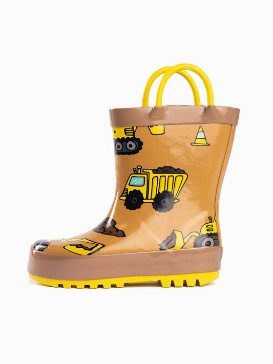 Norty Waterproof Rubber Rain Boots for Kids
