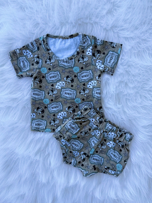 Howdy Short Set (FINAL SALE)